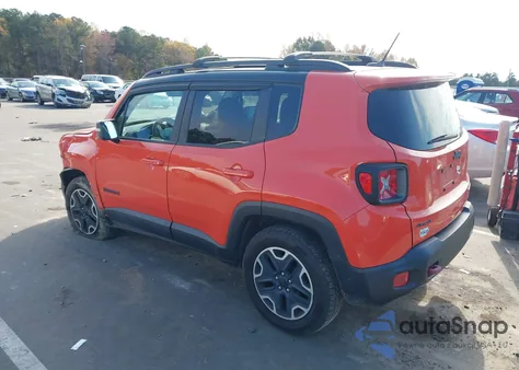 2017 Jeep Renegade Trailhawk 4X4 из США, поврежденный, VIN ZACCJBCB0HPF99295
